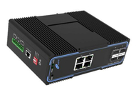 Beheerde Gigabit Ethernet-Schakelaar met 4 POE Havens en 4 SFP-Groeven