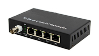 10 / 100M Ethernet aan BNC overhalen Convertor4ch Ethernet Havens 1 BNC