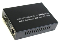 Snelle Ethernet-Media Convertor 1000Mbps met 1 SFP-Groef en 1 Ethernet-Haven