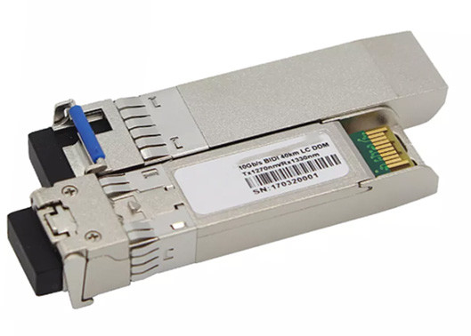 155M Bidi SFP-module 1310/1550nm, Simplex 20km LC WDM SFP-module