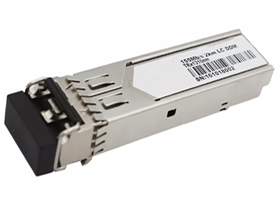 1310nm 2km 155M Duplex SFP-module, Multimode SFP-zendontvanger van LC DDM