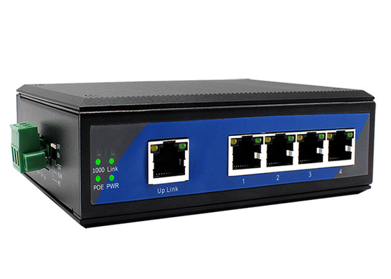 5 haven 100M Industrial Ethernet Switch-Opslag en vooruit Steun VLAN CBIT