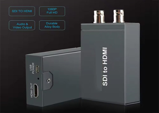 HD/3G SDI naar HDMI-converter HDMI over SDI-converter voor CCTV-SD HD en 3G SDI-signalen