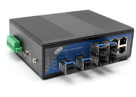 SFP-Vezelschakelaar 2 Gigabit SFP en 4 10/100Mbps Ethernet en 4 10/100Mbps SFP