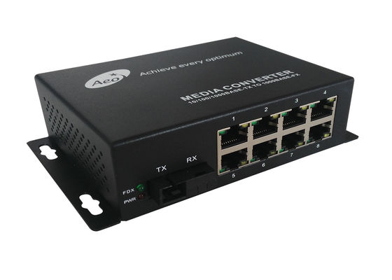1310/1550nm commerciële Media Convertor, Vezel aan RJ45-Media Convertor