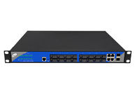 Het rek zet Ethernet-Vezelschakelaar 16 10/100M Optical 2 Gigabit SFP 4 op Gigabit Ethernet-Havens