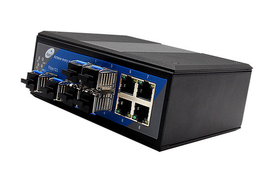 1632 bytes 10 de Schakelaar van Havengigabit ethernet met Vezel Optische Havens