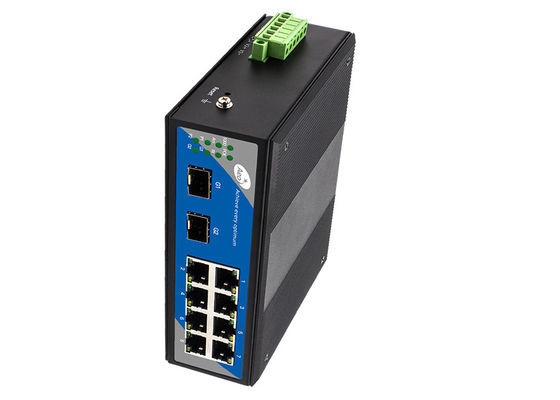 Schakelaar 8 Haven 1000 van 32Gbps Gigabit Mbps met 2 SFP-Groeven