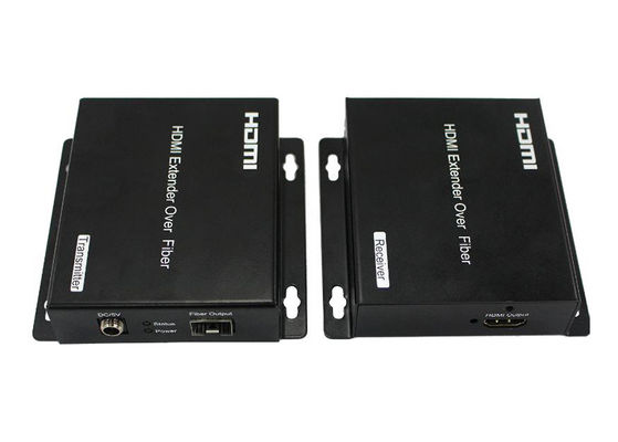 20KM 4K HDMI Niet samengedrukte Enige de Wijze Enige Vezel van de Vezelvergroting