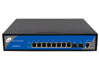 L2 beheerde 8-poorts POE Fiber Ethernet-switch 2 Gigabit SFP-poort