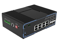 IP40 beheerde SFP-Vezelschakelaar met de Haven van 8 10/100/1000Mbps Ethernet