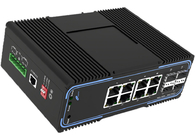 Beheerde Volledige Gigabit Ethernet-Vezelschakelaar 4 SFP-Groeven en 8 Ethernet-Havens